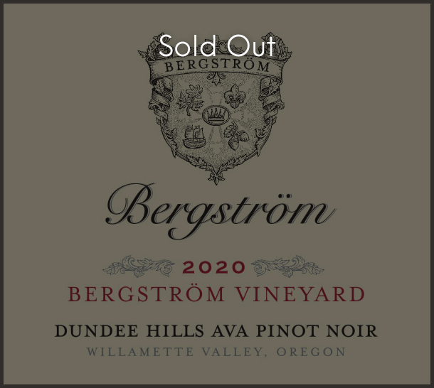 Product Image for 2020 Bergström Vyd Pinot